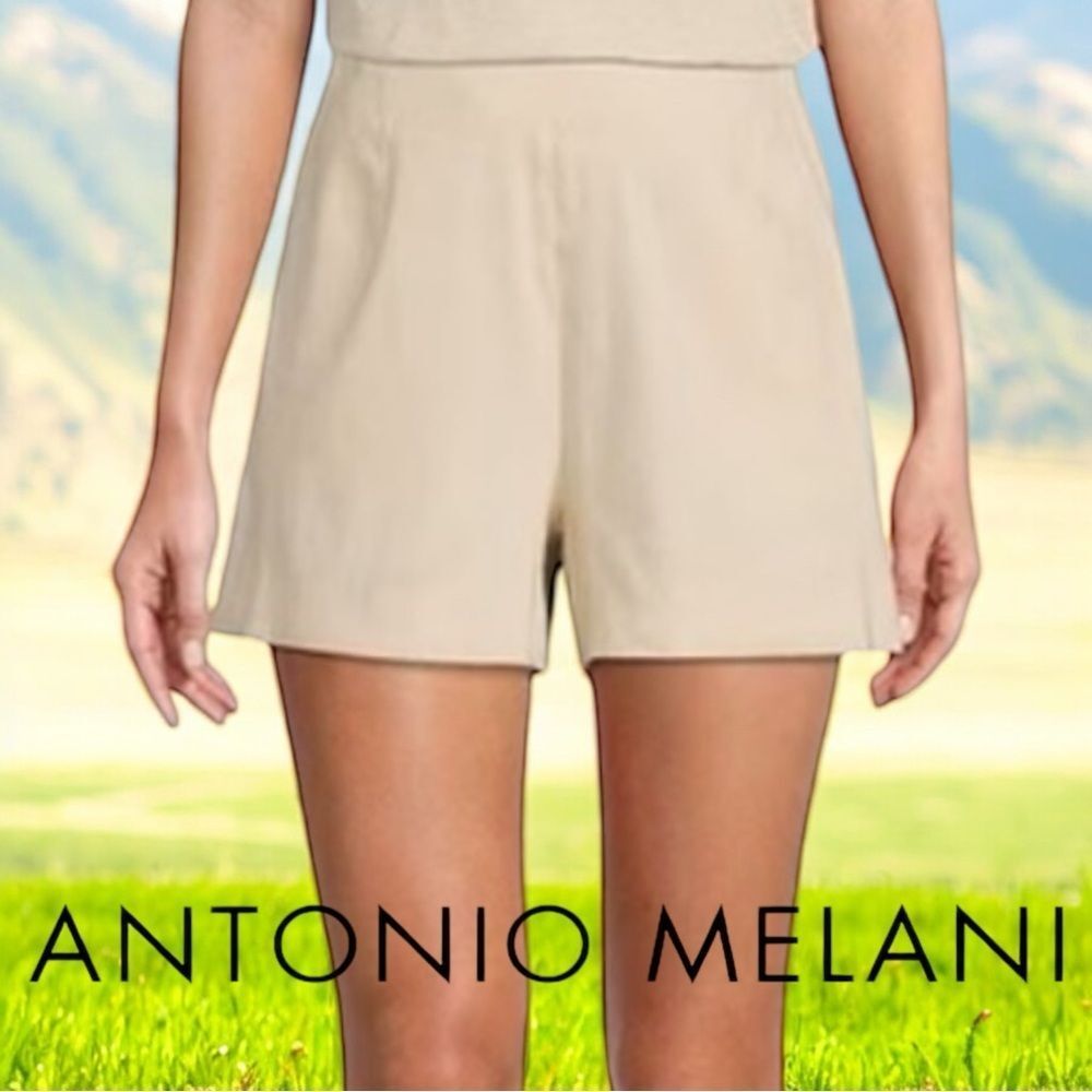 Antonio Melani SHO CLENA LINEN Shorts Size 14 NWT